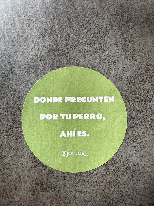 PEGATINA JOTDOG